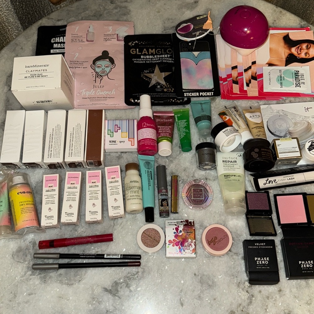 Sephora 55 items lot milk makeup Mac fabfitfun new